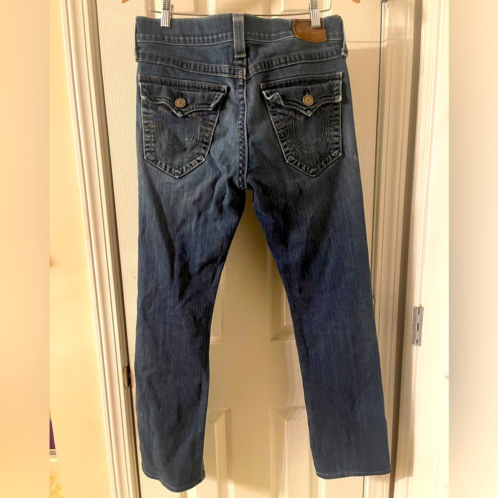 Vintage True Religion Ricky Jeans Denim USA Y2K 31 Man Blue